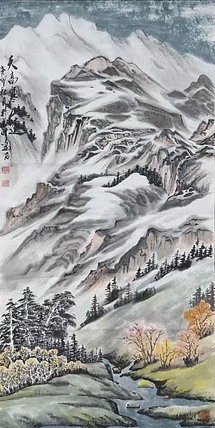 冰雪研究会理事 王连君（天高寒山远）
