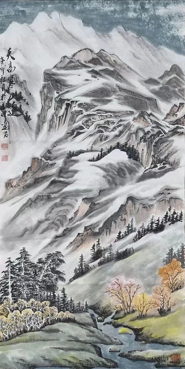 冰雪研究会理事 王连君（天高寒山远）