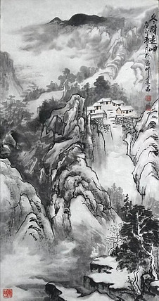 冰雪研究会理事 王连君（冬晴远岫）