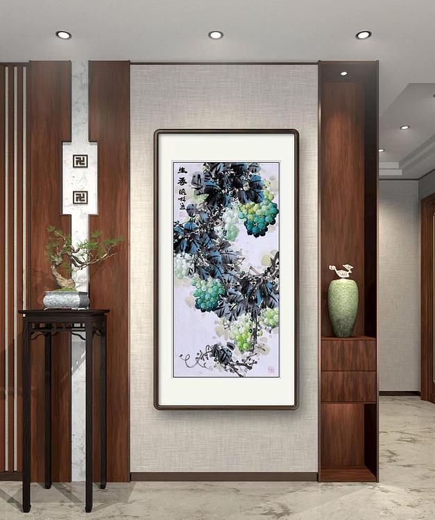 高晓林 （4315）国家一级美术师，江苏省美协会员《生香》