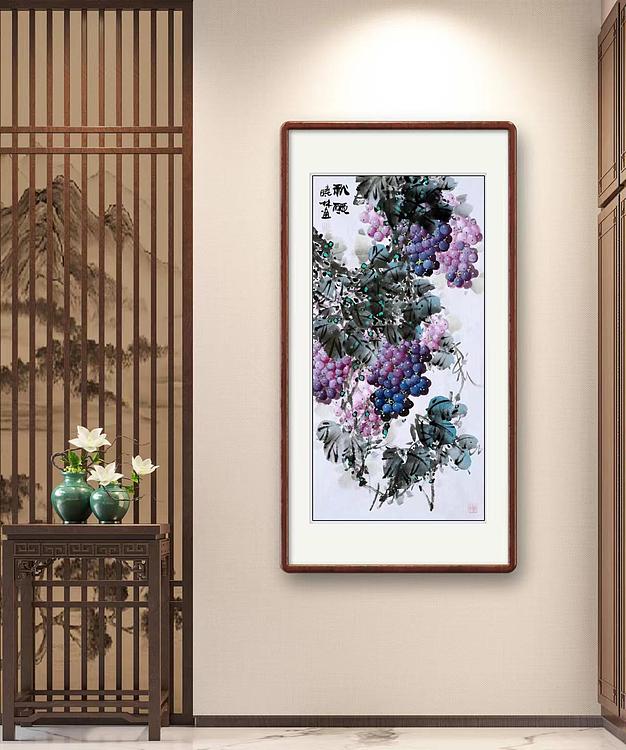 高晓林 （4321）国家一级美术师，江苏省美协会员《秋硕》