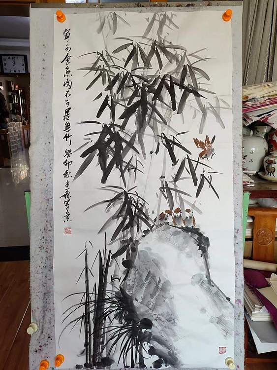 王建鑫 竹影