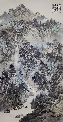 王汉翔 一溪清泉出春山
