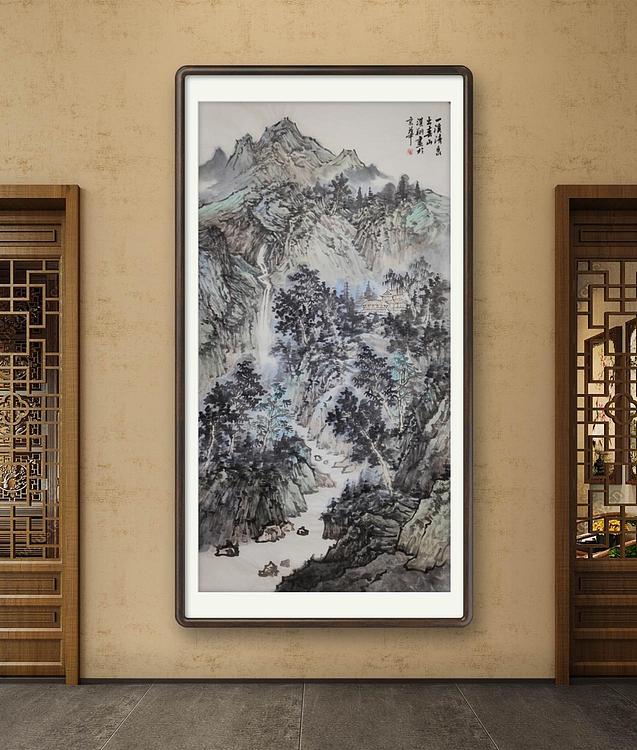 王汉翔 一溪清泉出春山