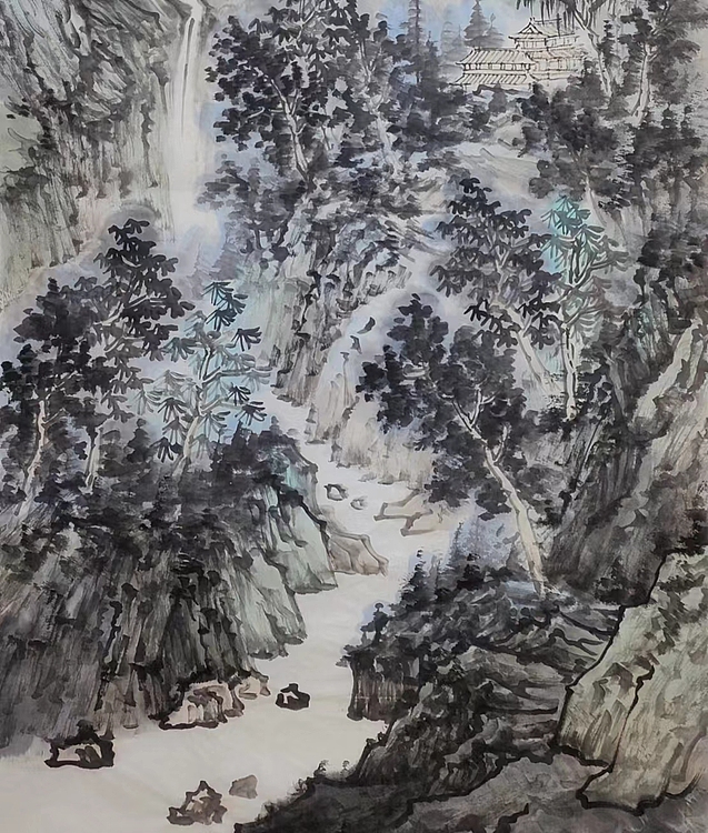 王汉翔 一溪清泉出春山