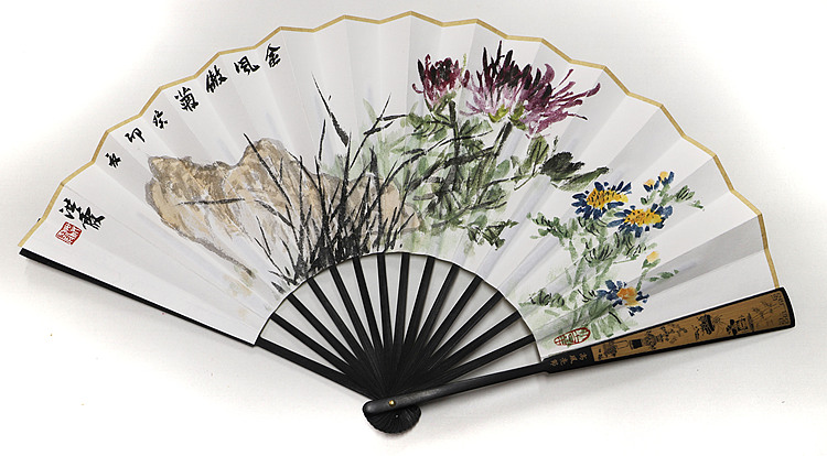 中国美术家协会会员 赵洪霞 精品折扇