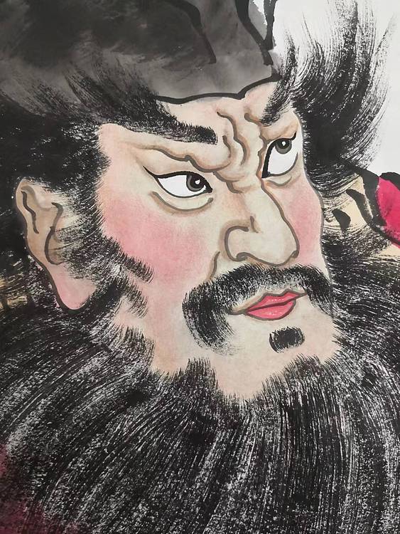 粟承志 钟馗神威图