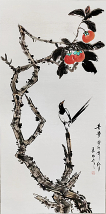 中国国画家协会理事 著名艺术家 谢长虹 花鸟画作品