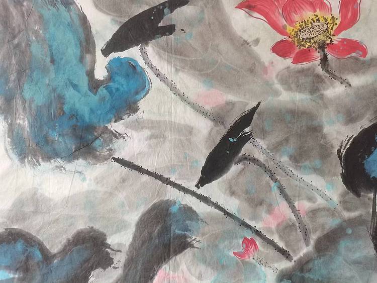 秦广宁 碧波浮动暗香浓