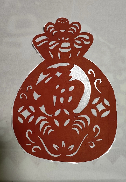 职业书画家 一念 剪纸