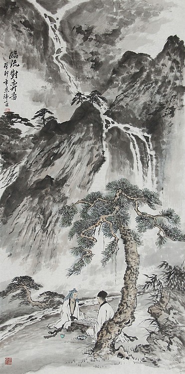 职业书画家 于恩沛 精品山水作品