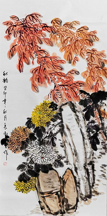 中国国画家协会理事 著名艺术家 谢长虹