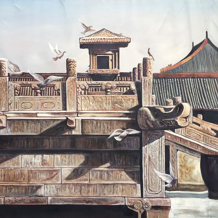 陈一茗 故宫一角