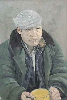 当代具有潜力的艺术家 精品油画（边缘少量缺肉）