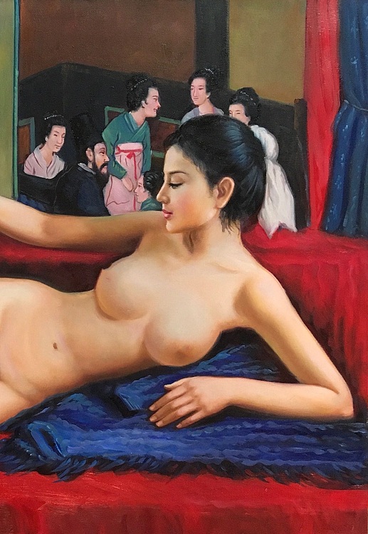 陈一茗 仕女图