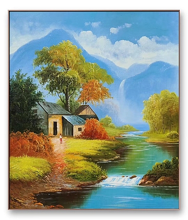 胡冰 纯手绘精品油画06
