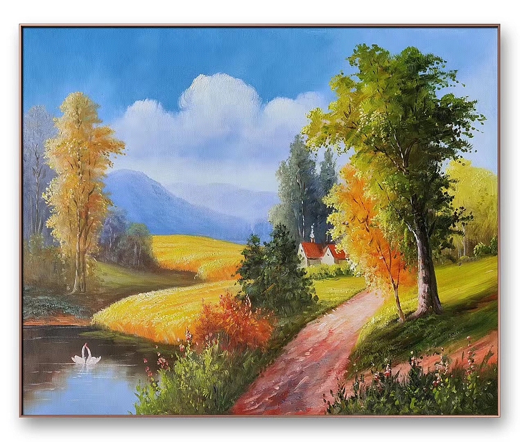 胡冰 纯手绘精品油画21