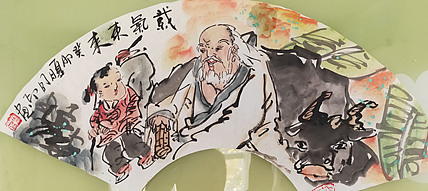 河北省美术家协会会员 侯同印 人物国画作品