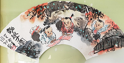 河北省美术家协会会员 侯同印 人物国画作品