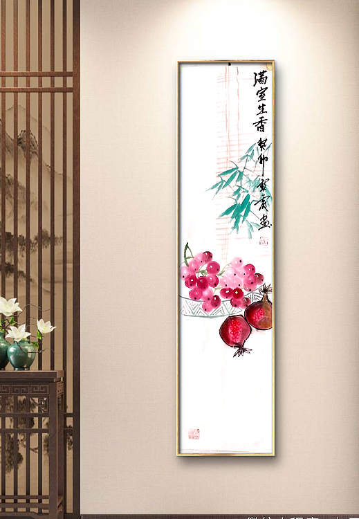 中国老年书画研究会会员 张宝霞 满室生香