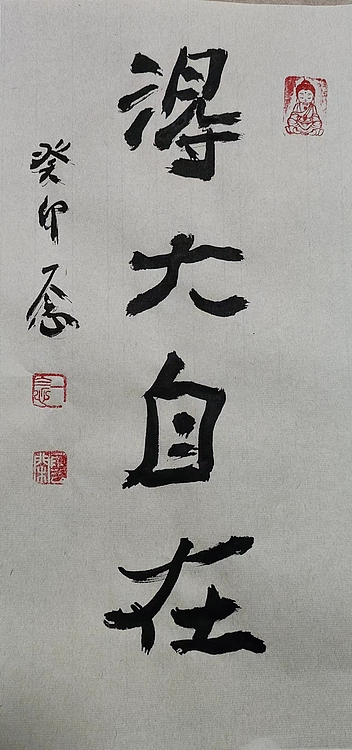 职业书画家 一念 书法小品
