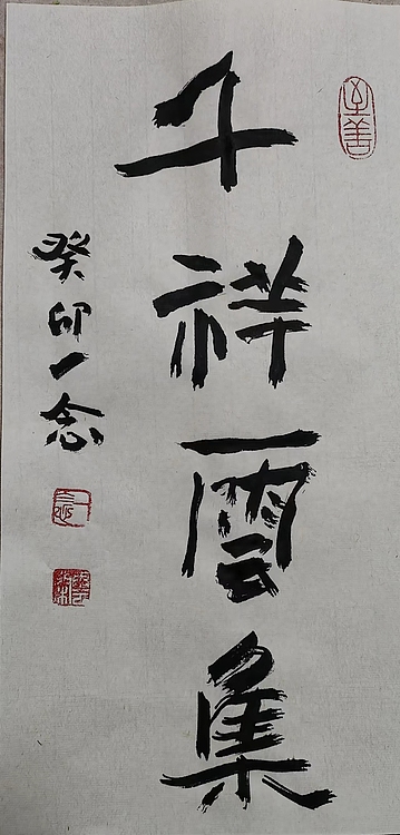 职业书画家 一念 书法小品