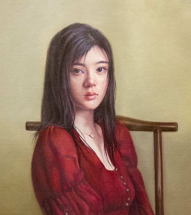 吴军国 红衣女孩