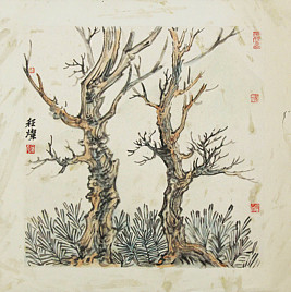 名家 中国国家画院艺术学博士后 中国美术家协会会员 程灿