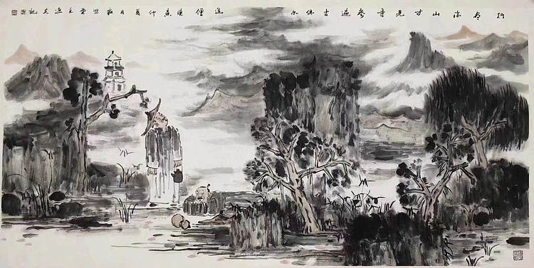 骆晓萌    中国美术家协会会员
