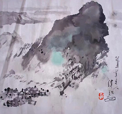 国家一级美术家 谭钦曰 国画