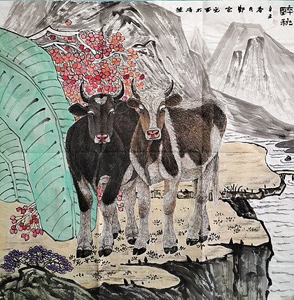 中国美术家协会会员 清华大学美术学院书画高研班执行导师 郑宏光