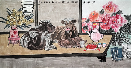 中国美术家协会会员 清华大学美术学院书画高研班执行导师 郑宏光