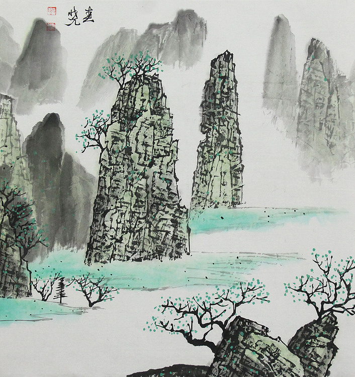 职业艺术家 精品国画