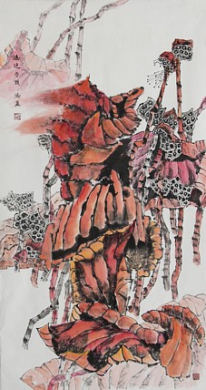 大尺幅&mdash;&mdash;山西省美术家协会会员 张鸿丽