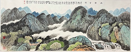 秦龍，著名画家