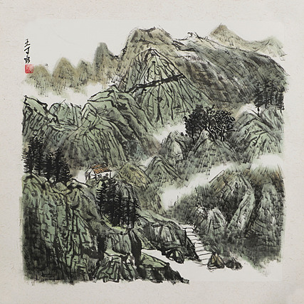 职业艺术家 精品国画