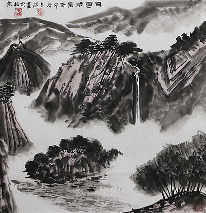 李可染画院画家，黑龙江省美术家协会会员——谷占琛