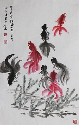 李可染画院画家，黑龙江省美术家协会会员——谷占琛