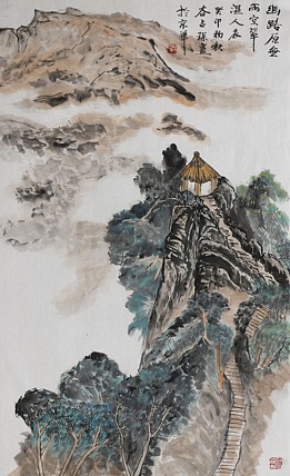 李可染画院画家，黑龙江省美术家协会会员——谷占琛