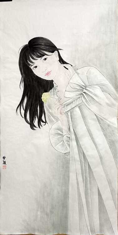 山西省美协会员 刘梦颖 精品人物
