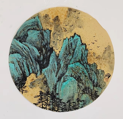 一淨 青山夕照