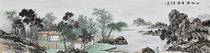 职业画家 教师 李丕民 中国画作品
