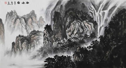 职业画家 教师 李丕民 中国画作品