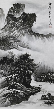 职业画家 教师 李丕民 中国画作品