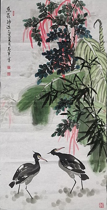 五谷丰登 蕉荫納凉