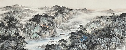 陕西省美术家协会会员，西安市碑林区美术家协会理事，西安中国画学会理事 鲁鹏飞 精品国画