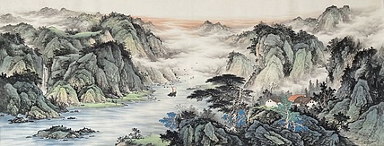 陕西省美术家协会会员，西安市碑林区美术家协会理事，西安中国画学会理事 鲁鹏飞 精品国画