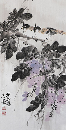 中国花鸟画主题性创作研究会副会长兼秘书长 北京市美协会员 马亮