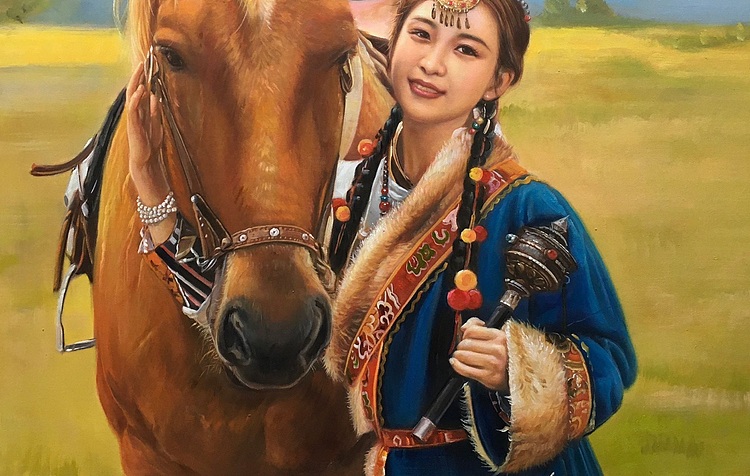 陈一茗 草原风光