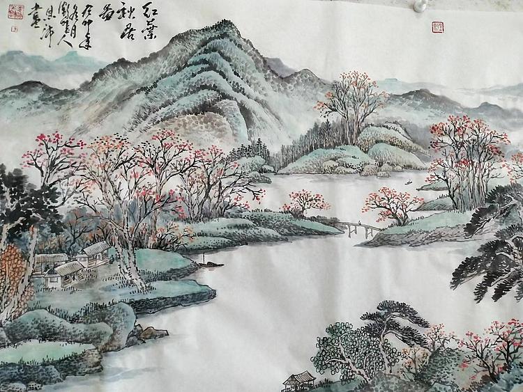 齐齐哈尔美协理事 于恩沛 精品山水